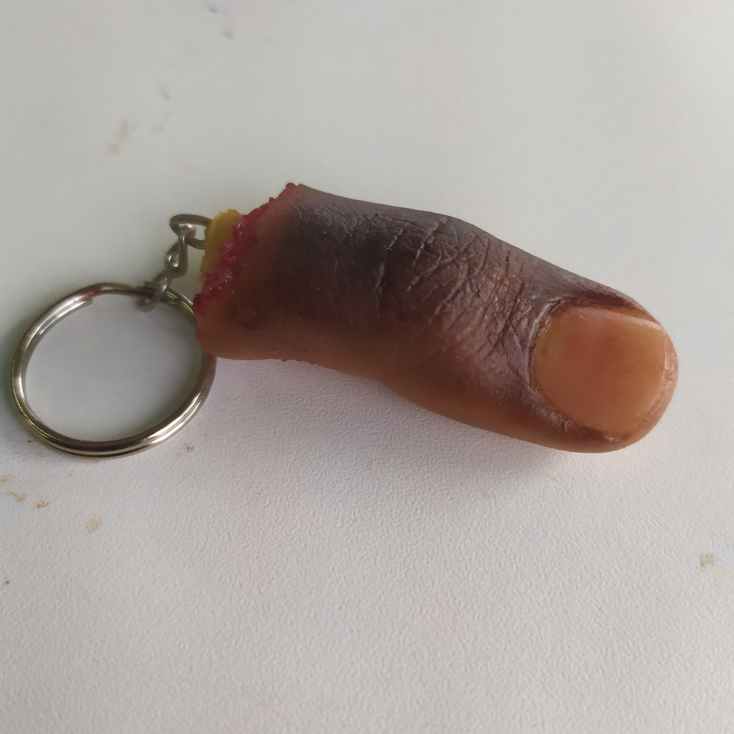 SEVERED FINGER KEYCHAIN