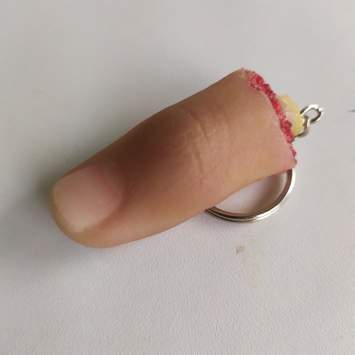 SEVERED FINGER KEYCHAIN